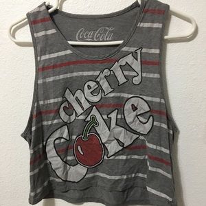 Coca Cola cropped tank top